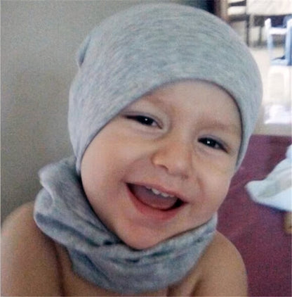 Ensemble bonnet et écharpe pour enfants