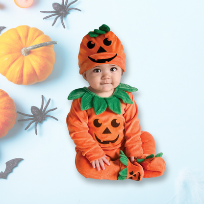 Ensemble de Déguisement d'Halloween Citrouille pour Bébé - Mon Adorable Bébé