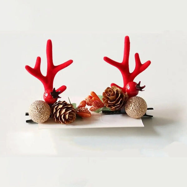 Pinces à cheveux de Noël pour Filles - Mon Adorable Bébé
