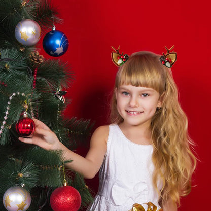Pinces à cheveux de Noël pour Filles - Mon Adorable Bébé