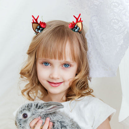 Pinces à cheveux de Noël pour Filles - Mon Adorable Bébé