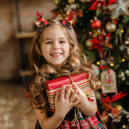 Pinces à cheveux de Noël pour Filles - Mon Adorable Bébé