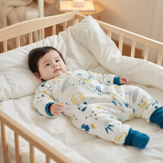 Gigoteuse à jambes fendues pour bébé | CozyNest