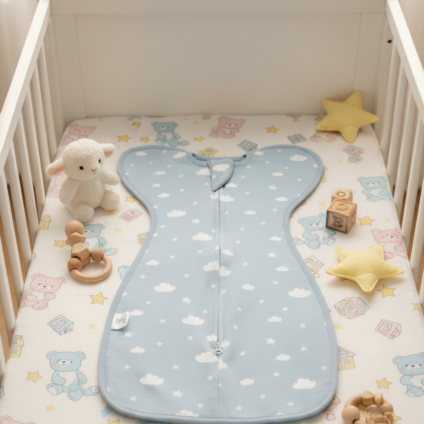 Gigoteuse bébé pour emmaillotage