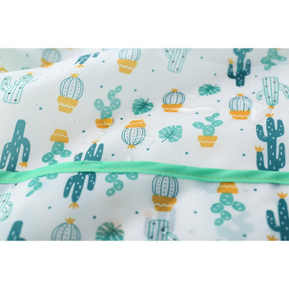 Bavoir Bébé Imperméable à Manches Longues avec Adorables Motifs pour Enfants - Mon Adorable Bébé