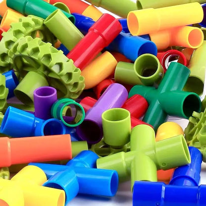 JEUX DE CONSTRUCTION-BLOCS de tubes