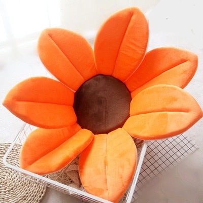 Fleur de Bain pour Bébé Orange - Mon Adorable Bébé