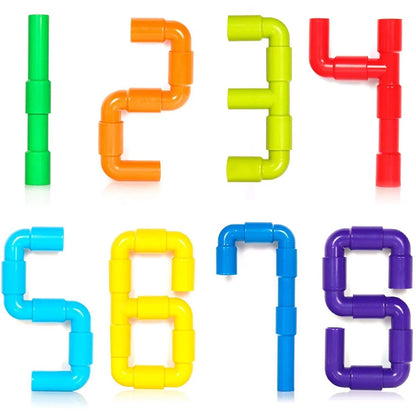 JEUX DE CONSTRUCTION-BLOCS de tubes