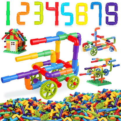 JEUX DE CONSTRUCTION-BLOCS de tubes