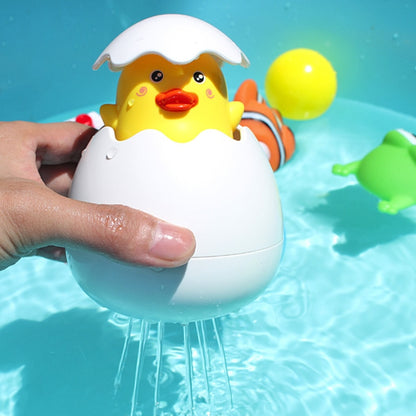 Jouet d'Œuf de Bain pour Bébé à Motifs Adorables - Mon Adorable Bébé