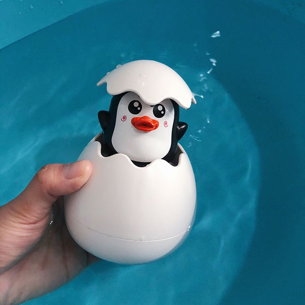 Jouet d'Œuf de Bain pour Bébé à Motifs Adorables - Mon Adorable Bébé