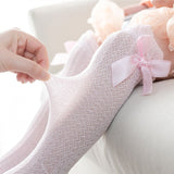 Chaussettes Hautes à Papillon pour Bébé Fille - Mon Adorable Bébé