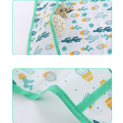 Bavoir Bébé Imperméable à Manches Longues avec Adorables Motifs pour Enfants - Mon Adorable Bébé