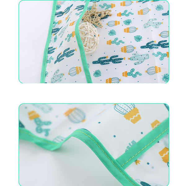 Bavoir Bébé Imperméable à Manches Longues avec Adorables Motifs pour Enfants - Mon Adorable Bébé