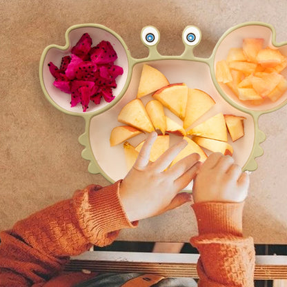 Kit Repas Bébé en Forme de Crabe - Mon Adorable Bébé