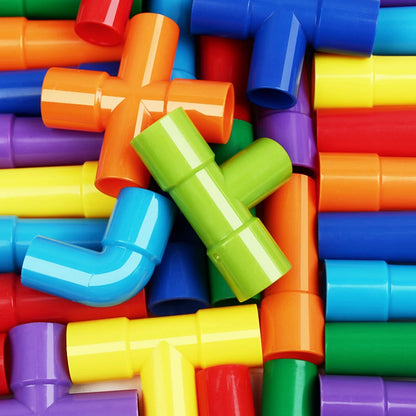 JEUX DE CONSTRUCTION-BLOCS de tubes