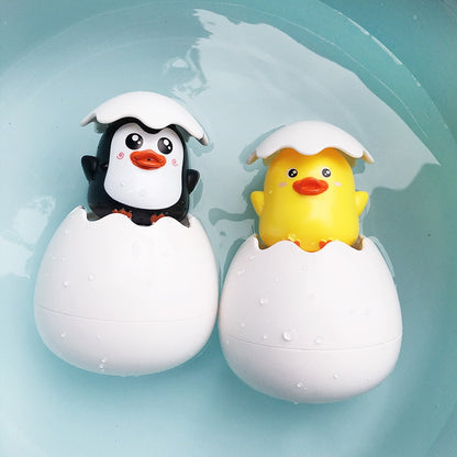 Jouet d'Œuf de Bain pour Bébé à Motifs Adorables - Mon Adorable Bébé