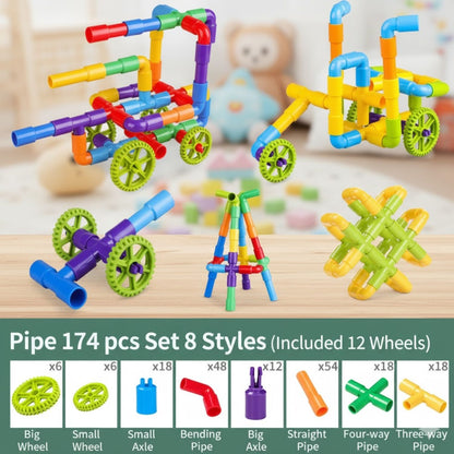 JEUX DE CONSTRUCTION-BLOCS de tubes