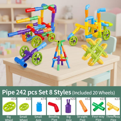 JEUX DE CONSTRUCTION-BLOCS de tubes