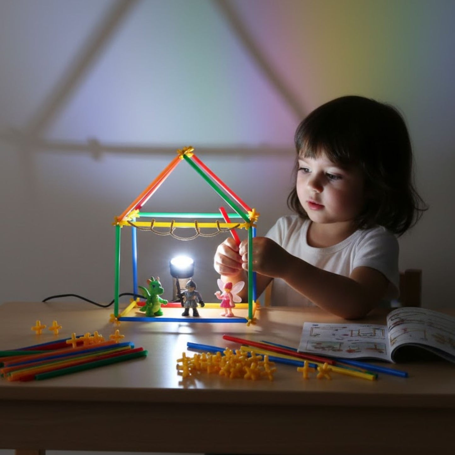 JEUX DE CONSTRUCTION-En pailles