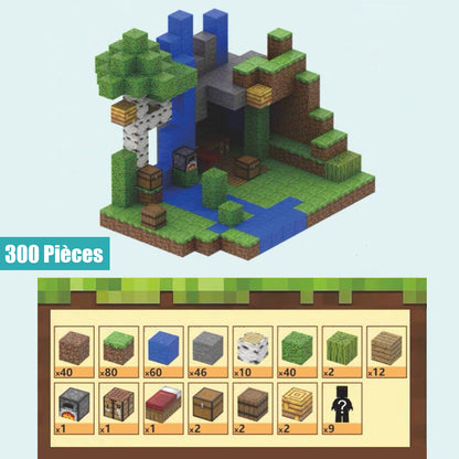 Jeu de Blocs magnetiques 300 pieces