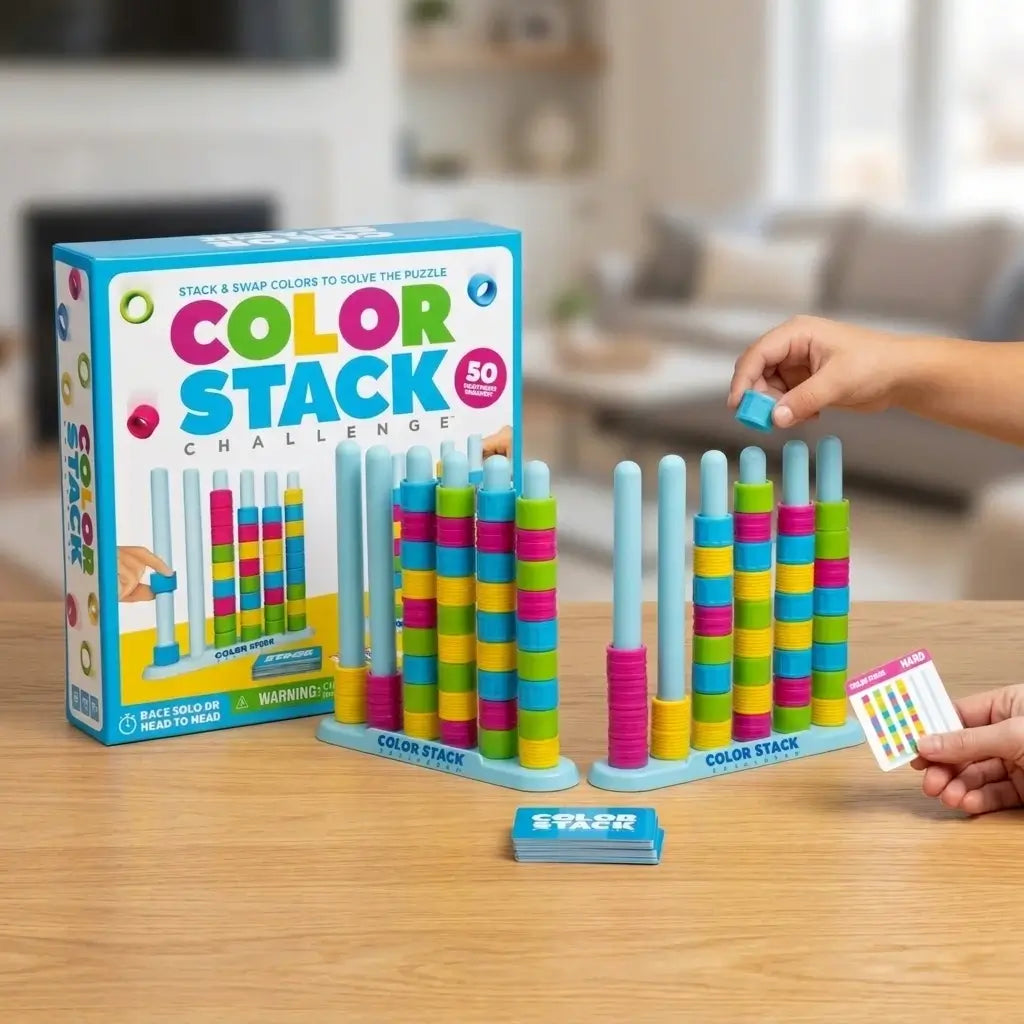 Jeu des Couleurs Empilées | ColorStack