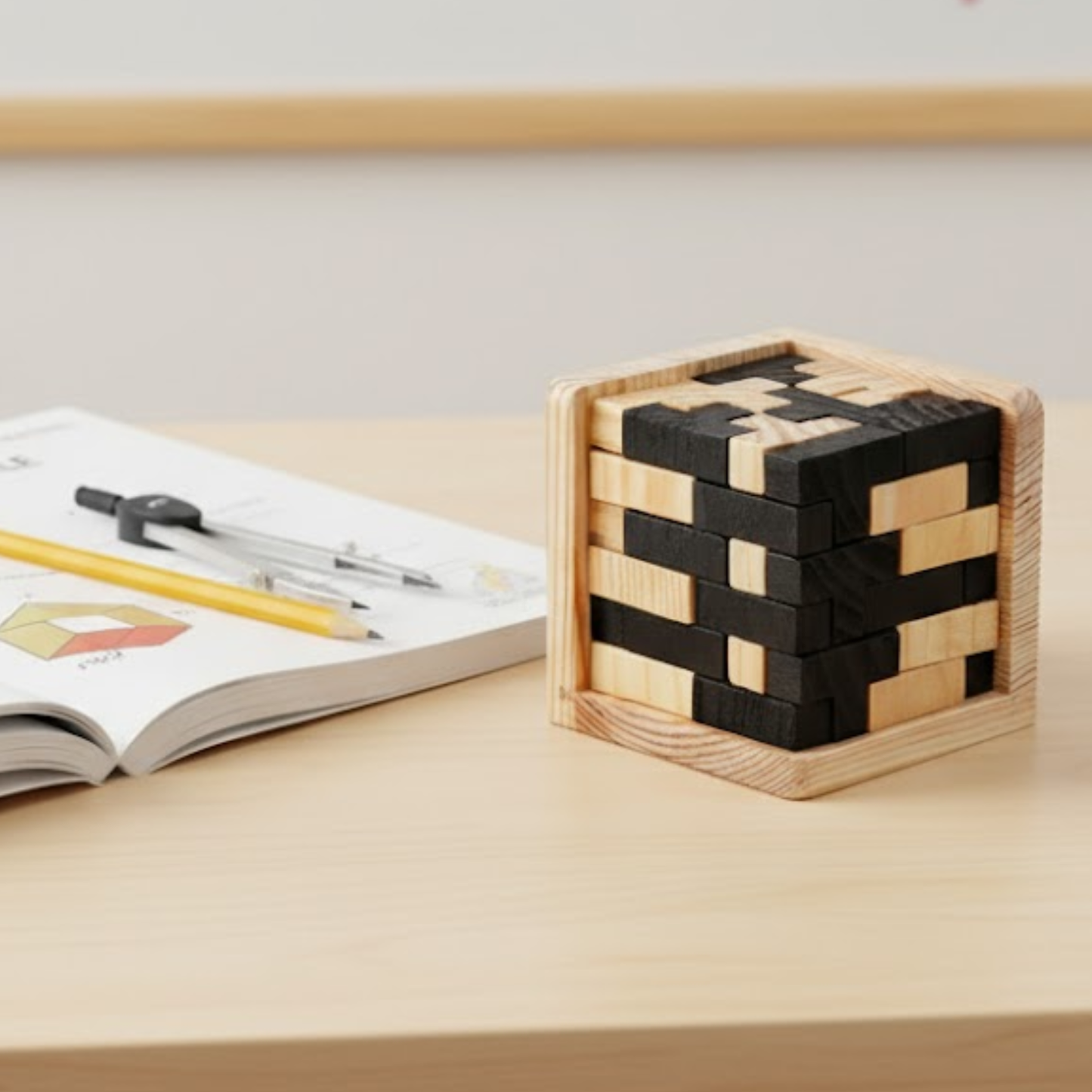 Jeu de construction en bois pour enfants
