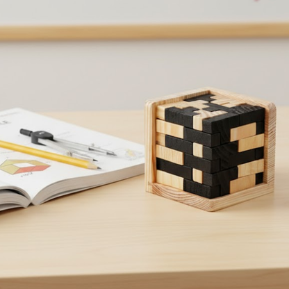 Jeu de construction en bois pour enfants