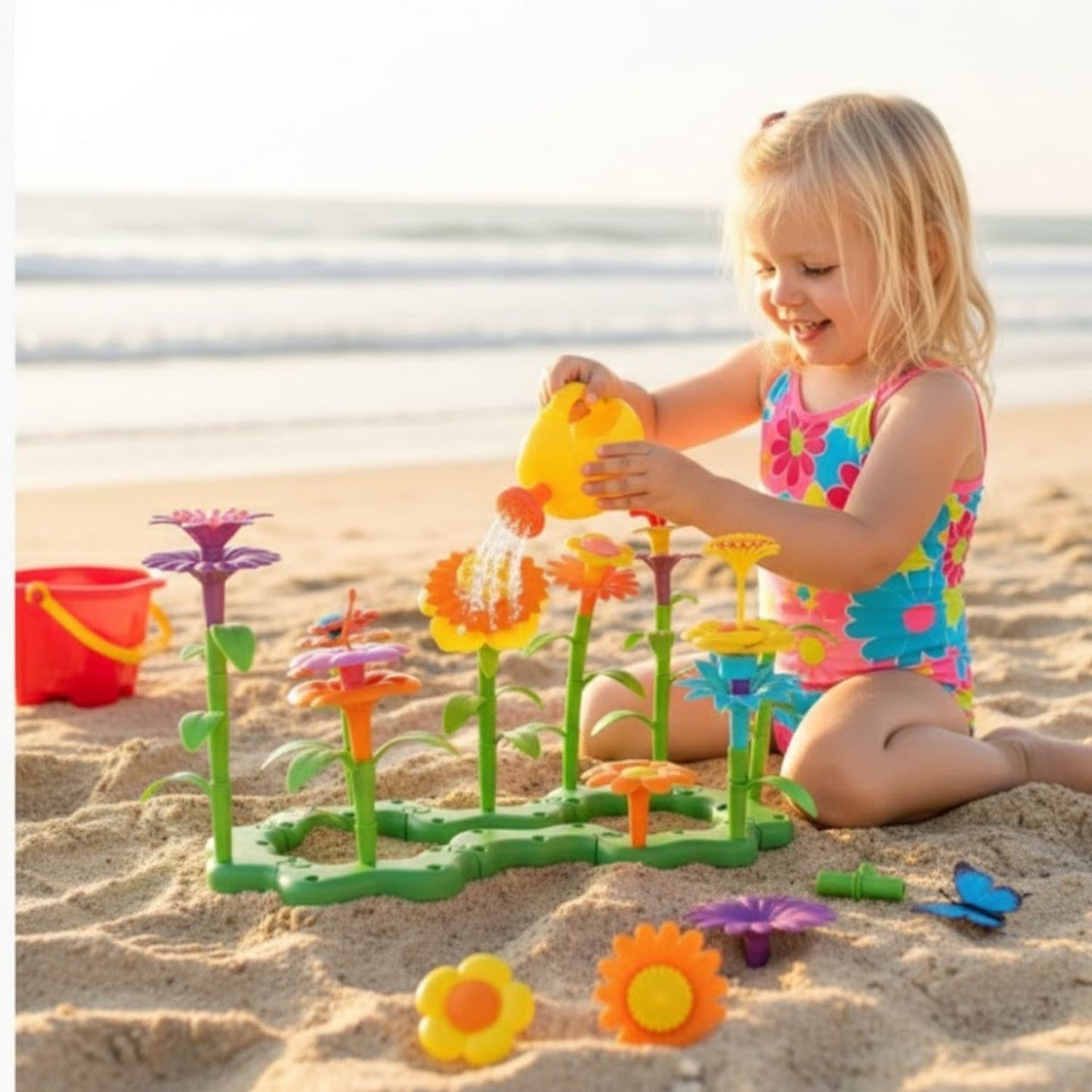 Jeux de construction de fleurs