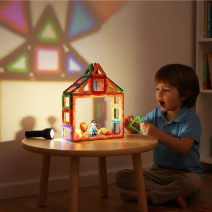 Jeux de construction magnétique Montessori