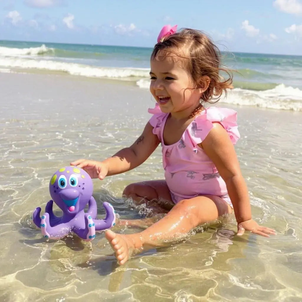 Jouet de bain pieuvre interactive | OctoPlay