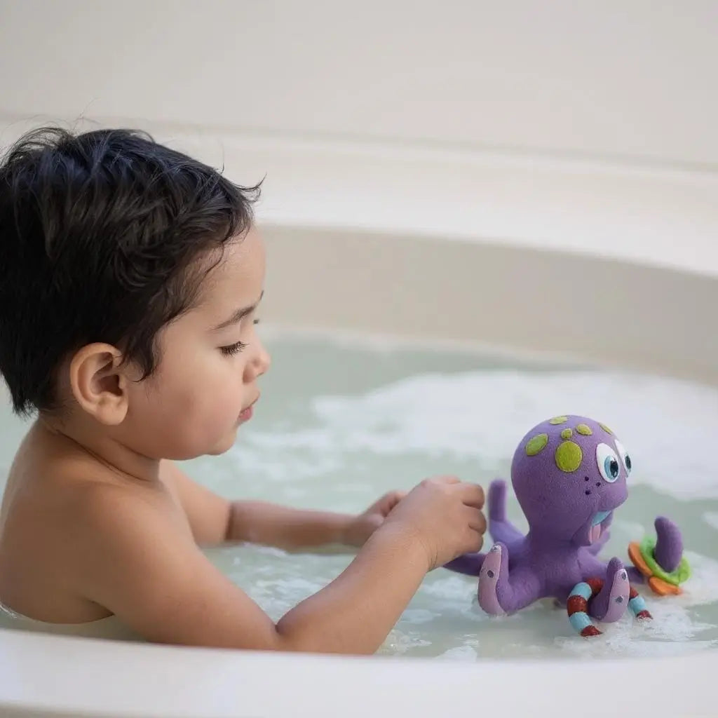 Jouet de bain pieuvre interactive | OctoPlay