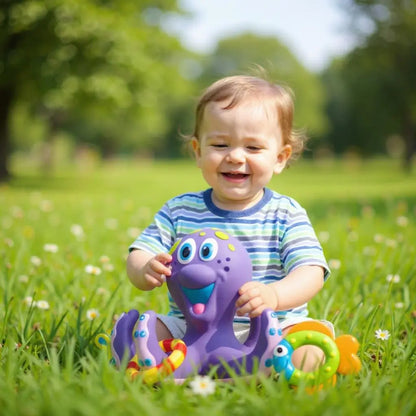 Jouet de bain pieuvre interactive | OctoPlay