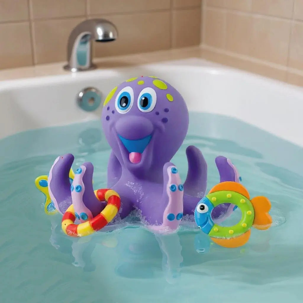 Jouet de bain pieuvre interactive | OctoPlay