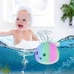 Jouet Baleine de Bain Multicolore pour Bébé - Mon Adorable Bébé