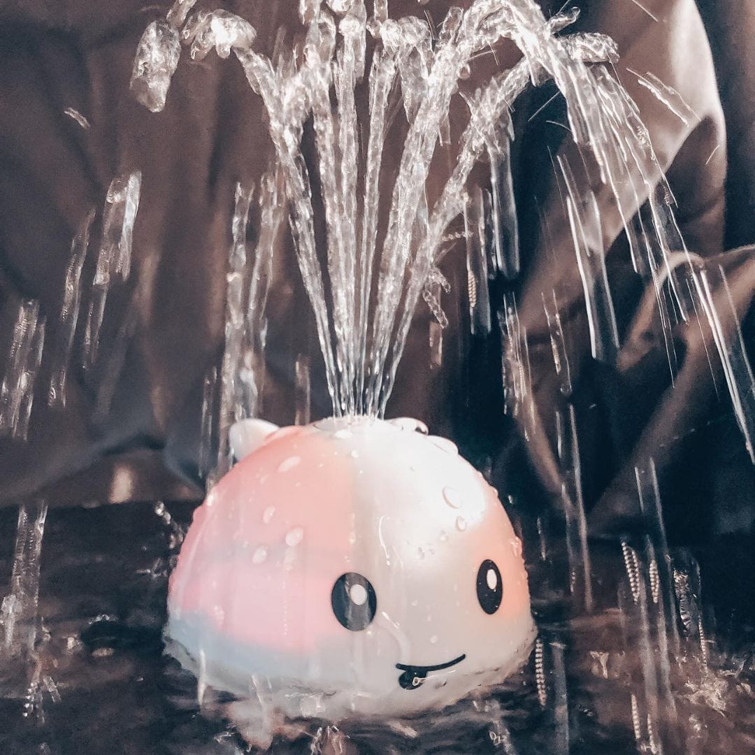 Jouet Baleine de Bain Multicolore pour Bébé - Mon Adorable Bébé