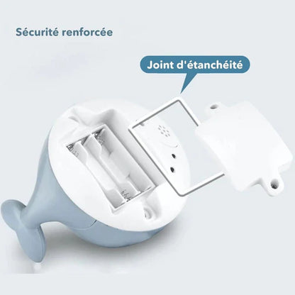 Jouet Baleine de Bain Multicolore pour Bébé - Mon Adorable Bébé