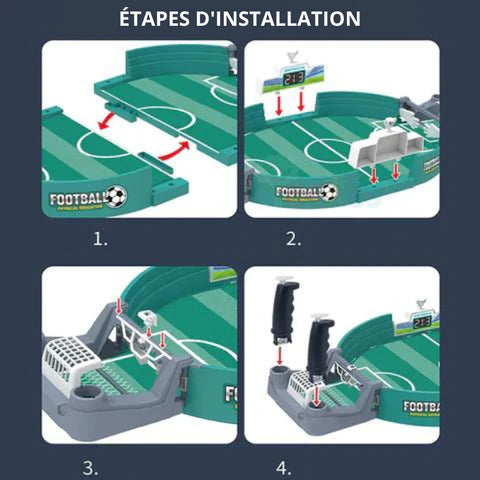 Jouet Interactif Mini Baby foot pour Enfants Installation - Mon Adorable Bébé