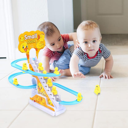 Jouet Musical de d'Escalade de Canard pour Enfants - Mon Adorable Bébé