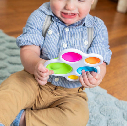 Jouet Sensoriel à Bulles de Poussée Montessori - Mon Adorable Bébé