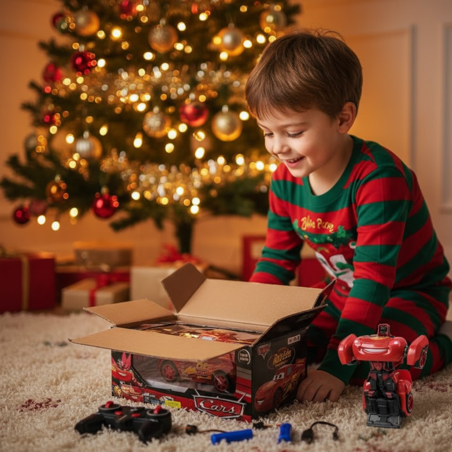 Jouet robot transformer en voiture télécommandée 2 en 1 | SpeedTransform