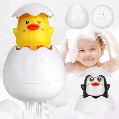 Jouet d'Œuf de Bain pour Bébé à Motifs Adorables - Mon Adorable Bébé
