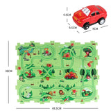 Jouet de Piste en Puzzle pour Enfants