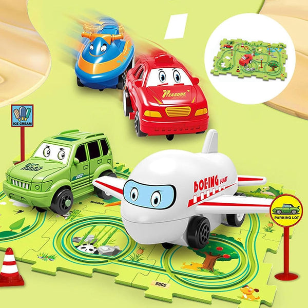 Jouet de Piste en Puzzle pour Enfants