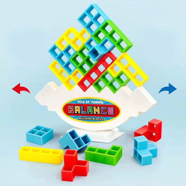 Jouet de Puzzle de Tour Tetris pour Enfants - Mon Adorable Bébé
