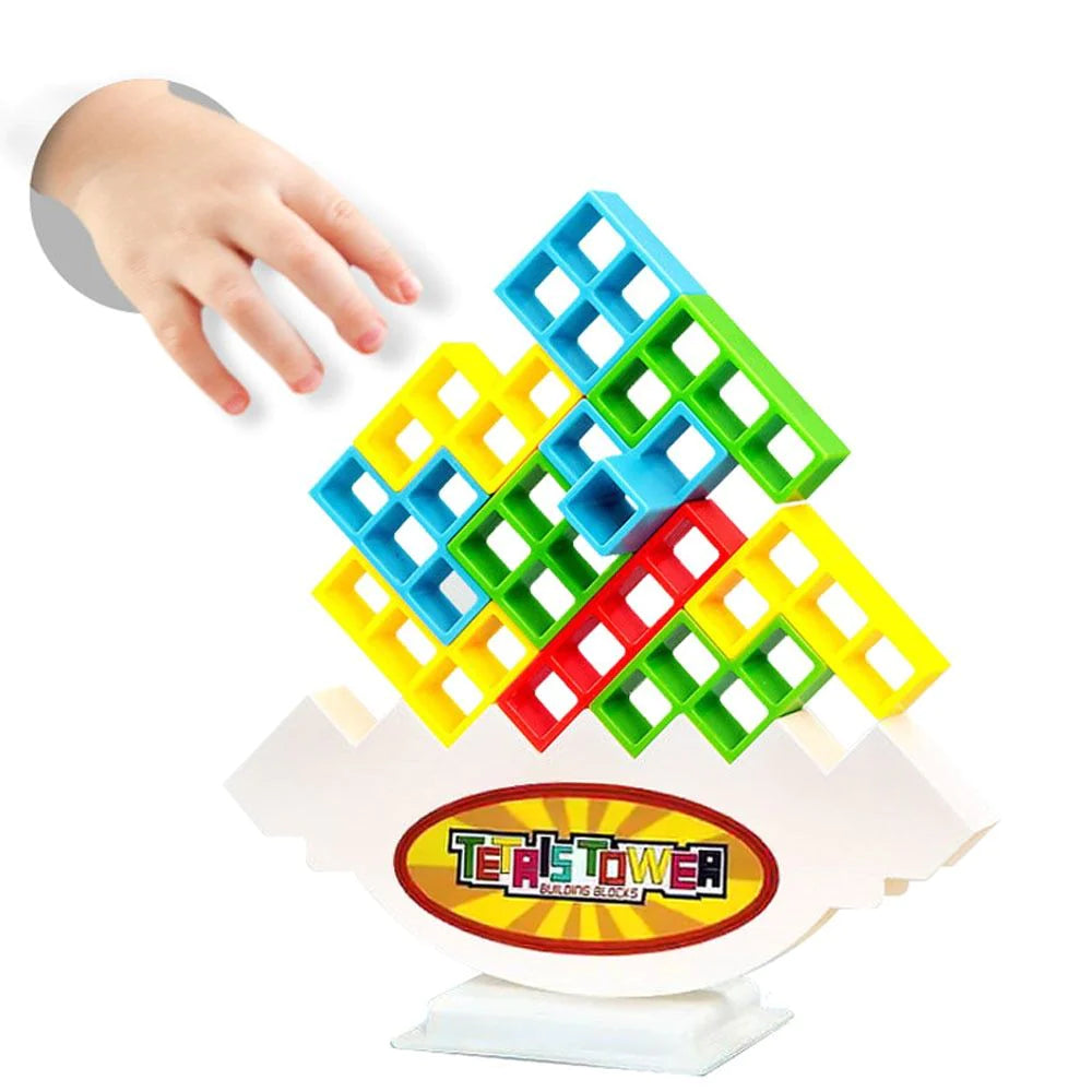 Jouet de Puzzle de Tour Tetris pour Enfants - Mon Adorable Bébé