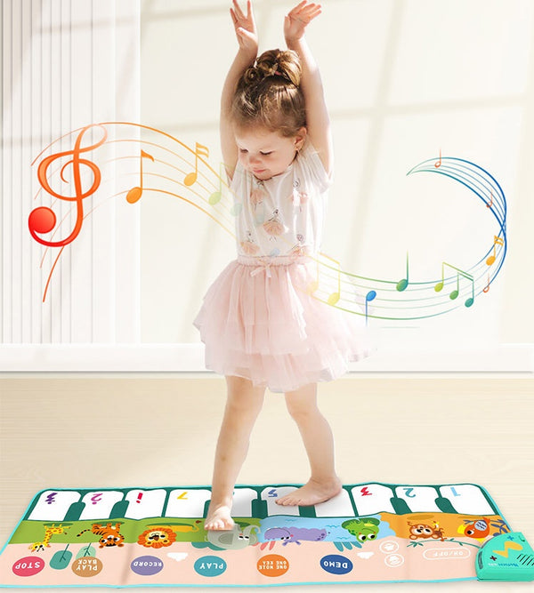 Jouet de Tapis Piano Musical pour Enfants - Mon Adorable Bébé