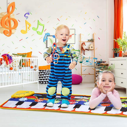 Jouet de Tapis Piano Musical pour Enfants - Mon Adorable Bébé