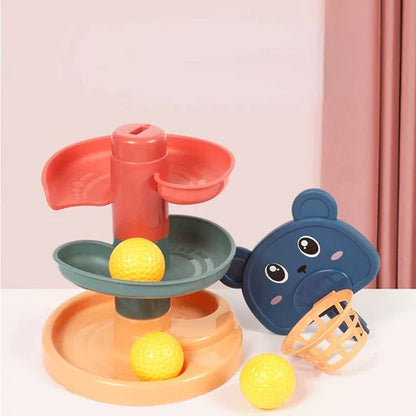 Jouet de Tour à Balle - Montessori Mon Adorablé Bébé