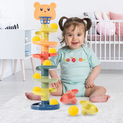 Jouet de Tour à Balle - Montessori Mon Adorablé Bébé